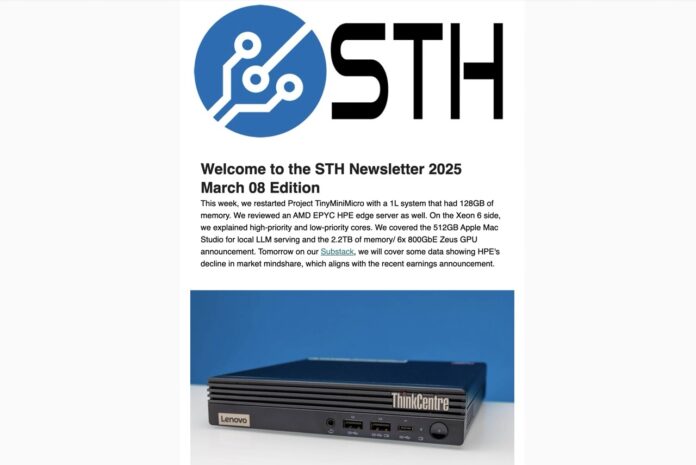 STH Newsletter 2025-03-08