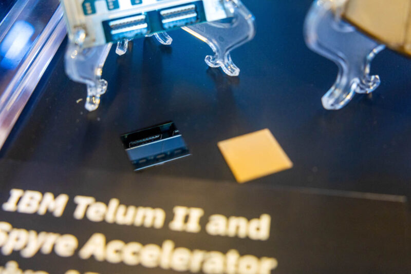 IBM Telum II Chip With SMP Cable Reflection 1
