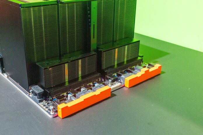 NVIDIA HGX B300 NVL16 NICs And Connectors