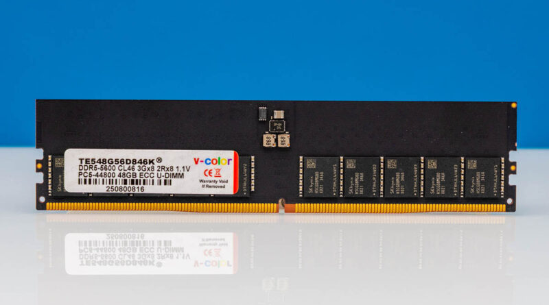 V Color 96GB 48GB X2 3Gx8 2Rx8 DDR5 5600 PC5 44800 ECC UDIMM Kit 3